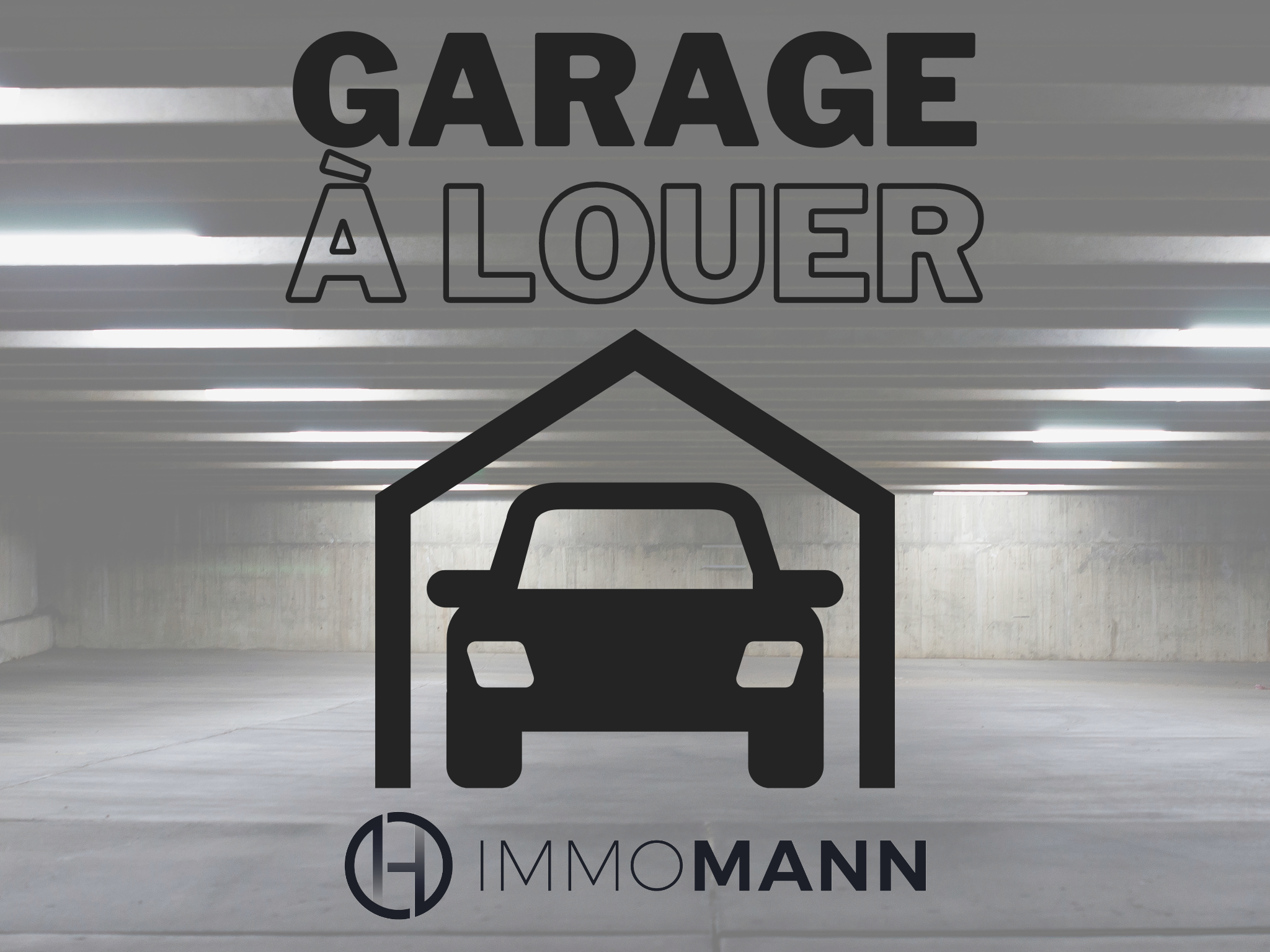 Garage dans sous-sol sécurisé
